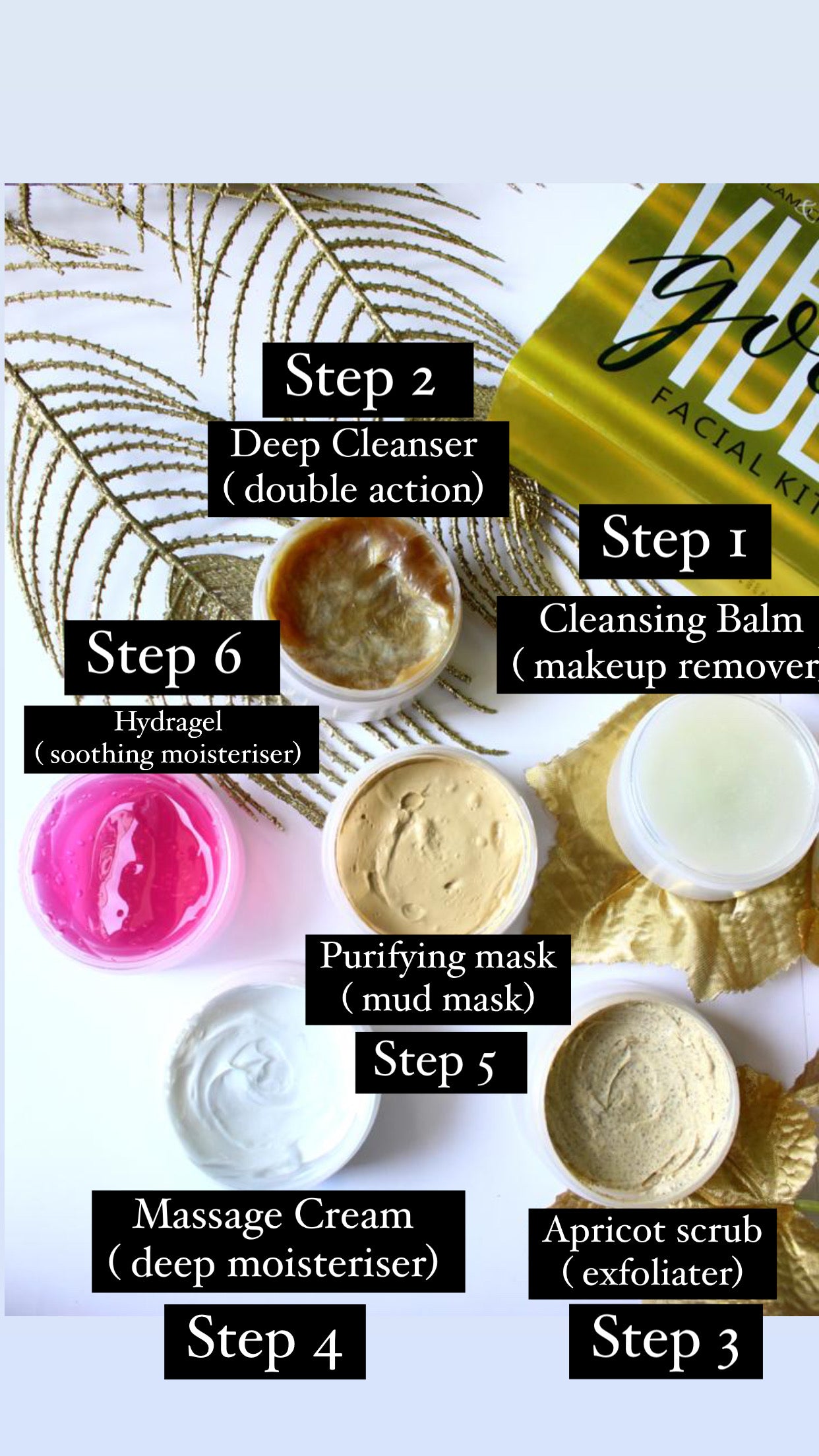 Glam & Charm mini facial kit