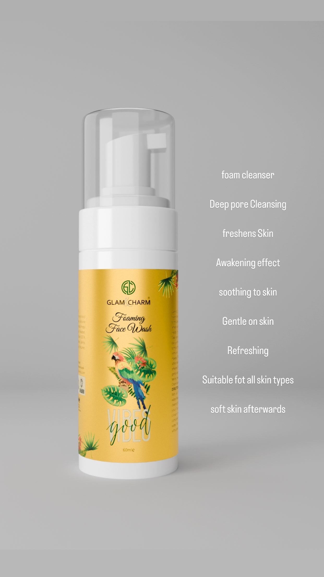 Good vibes Foaming Facewash