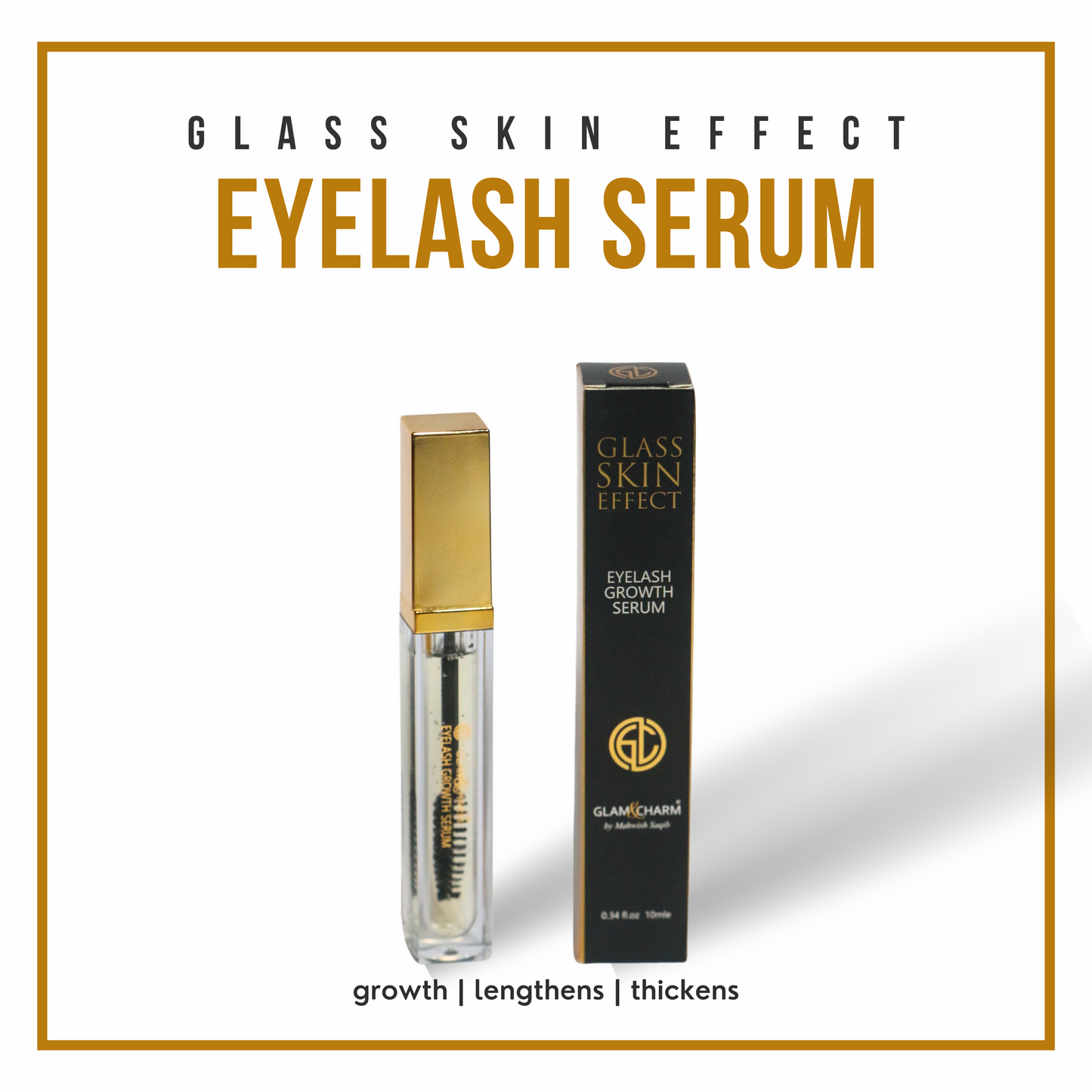 Glam&Charm Eyelash Growth Serum