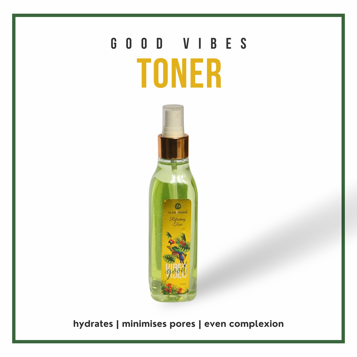 Glam&charm Good Vibes Refreshing toner