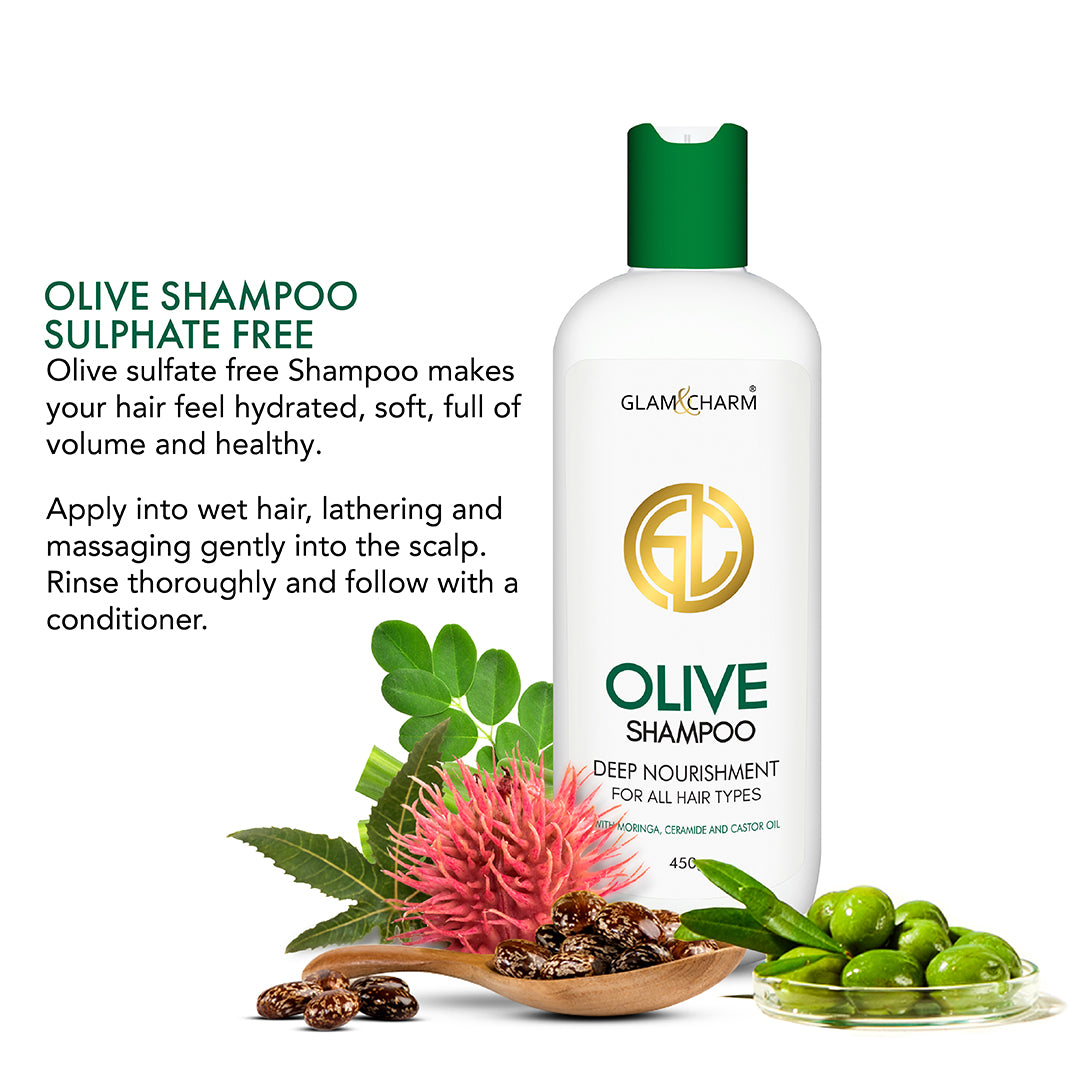 Glam and Charm Olive Shampoo