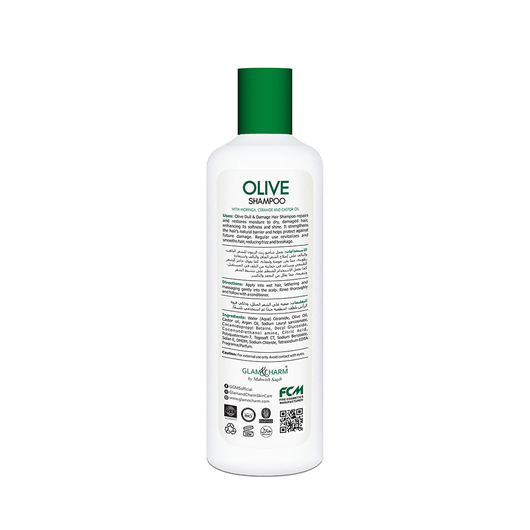 Glam and Charm Olive Sulfate Free Shampoo